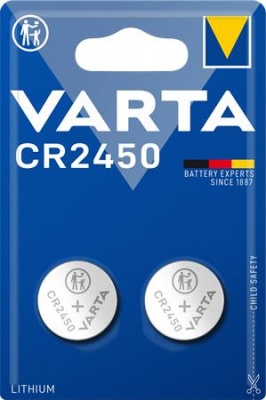 Gombelem, CR2450, 2 db, VARTA "Professional"