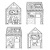 Játékház, színezhető, karton, FELLOWES, Szülinapi házikó
