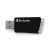 Pendrive, 32GB, USB 3.2, 80/25MB/sec, VERBATIM "Store n Click", fekete